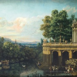 Architectural Caprice with a Palace